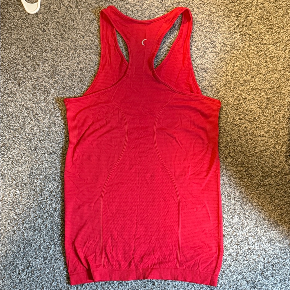 Red Racerback Tank Top - Picture 3 of 4